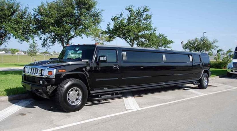 Black Hummer Limo